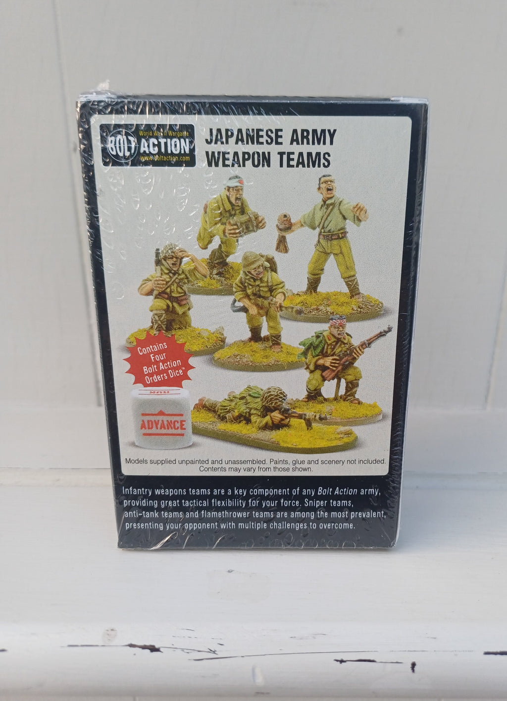 Bolt Action Japanese Army Weapons Team
