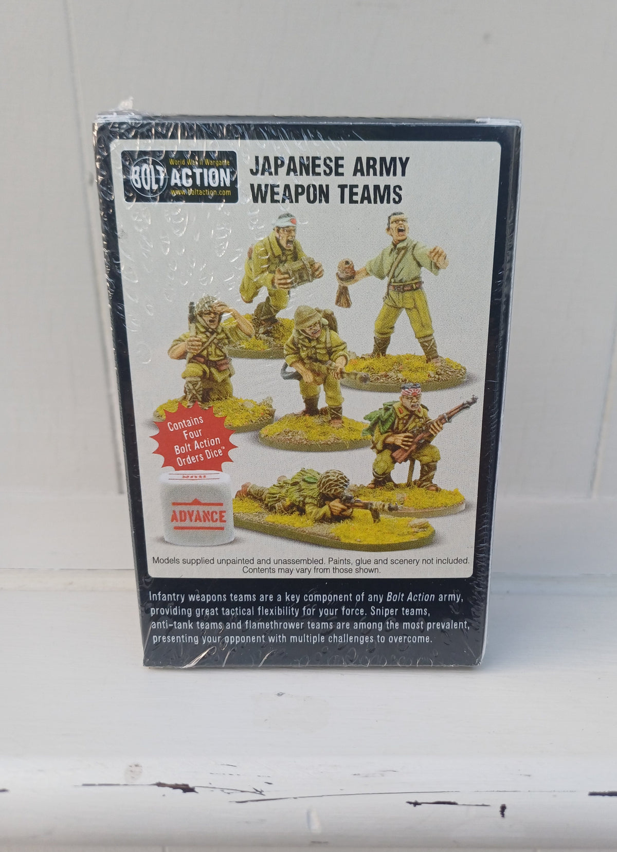 Bolt Action Japanese Army Weapons Team