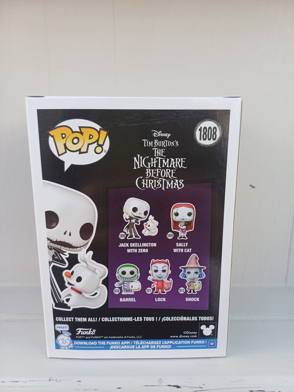 Funko Pop TNBC S9 Jack & Zero #1808